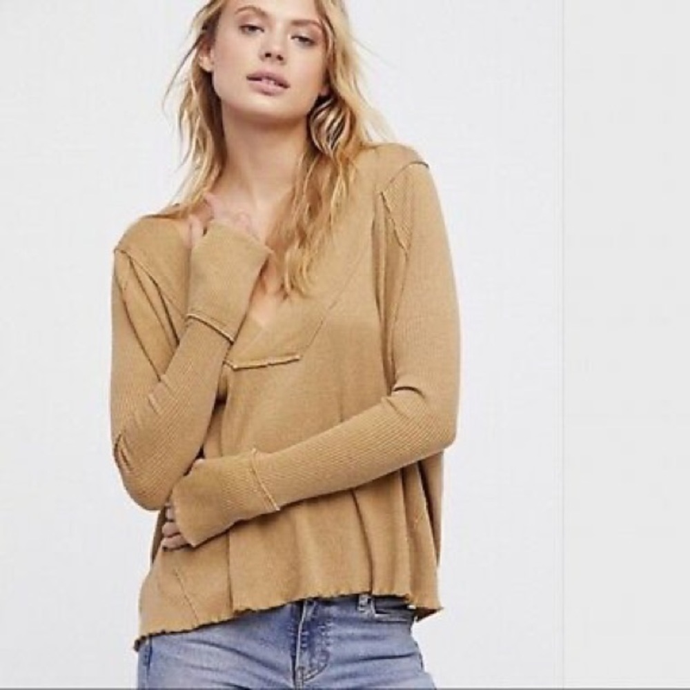 Free People Oceanview Thermal Top